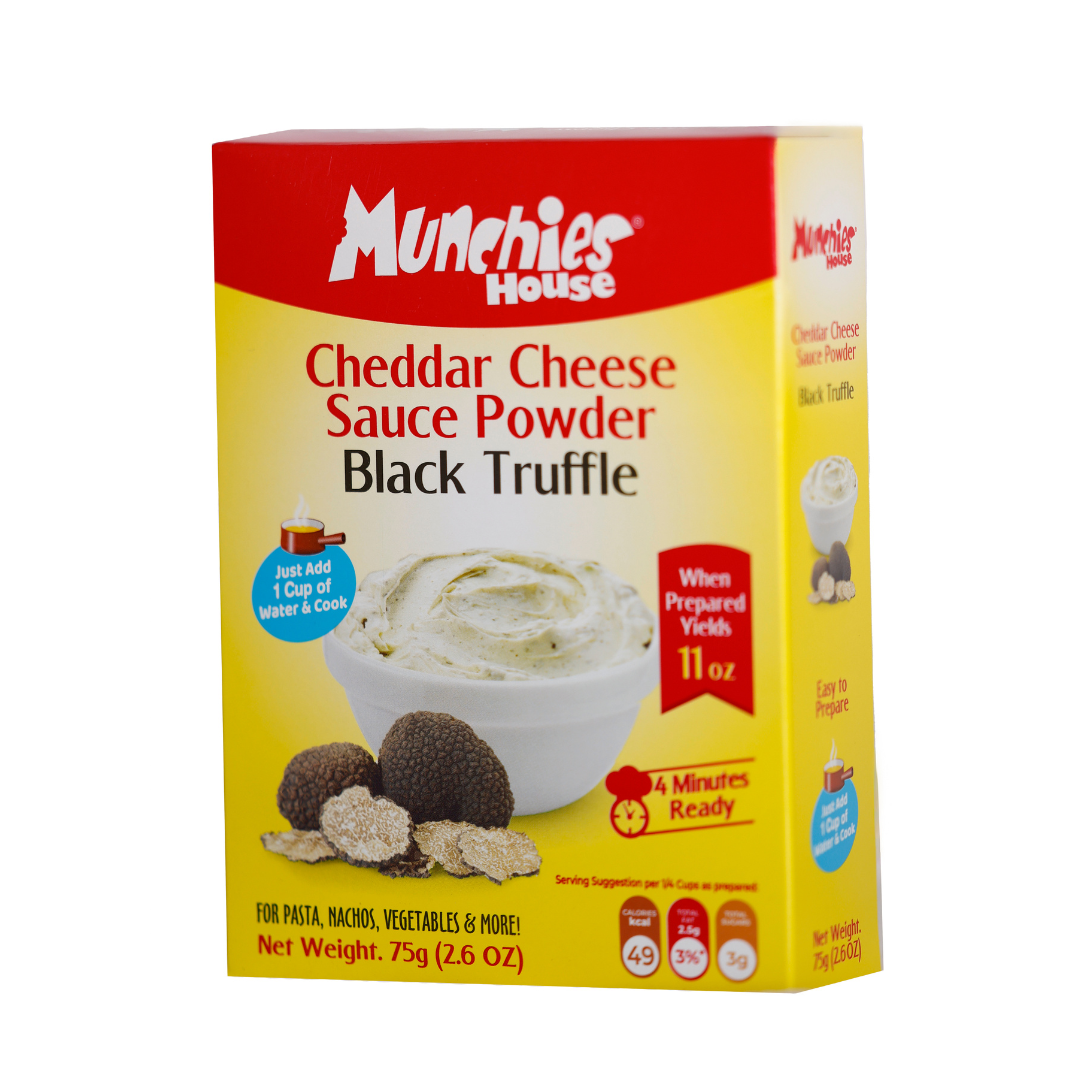 Munchies House Cheddar Cheese Sauce Powder Black Truffle