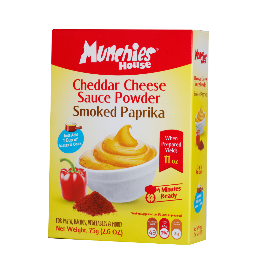 Munchies House Cheddar Cheese Sauce Powder Smoked Paprika